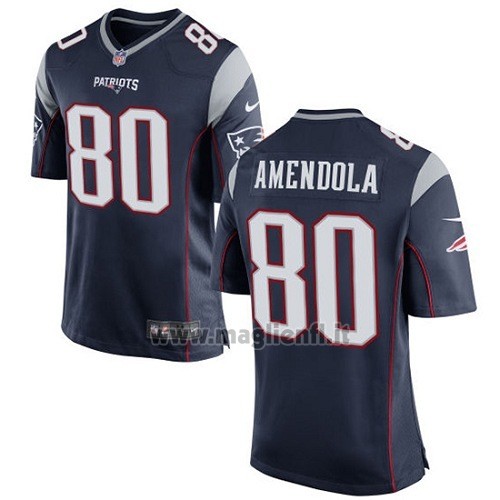 Maglia NFL Game New England Patriots Amendola Blu